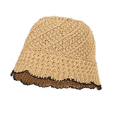 Lovwvol Spring Summer Bucket Hats for Women Luxury Brand Designer Panama Caps for Ladies Beach Hat Bob Sun Hat Bonnet Fisherman Hat