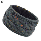 Lovwvol Wide Knitting Woolen Headband Winter Warm Ear Women Thicken Turban Hair Accessories Girl Hair Band Headwraps Ear Warmer