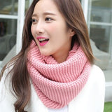 Lovwvol Fashion New Unisex Winter Scarf Knitted Scarves Collar Neck Warmer Women's Scarves