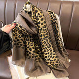 Lovwvol 180*90cm Winter Luxury Brand vintage printed Women Large Shawls Hijab Foulard Design Print Lady Fashion Beach Stole Head Scarves